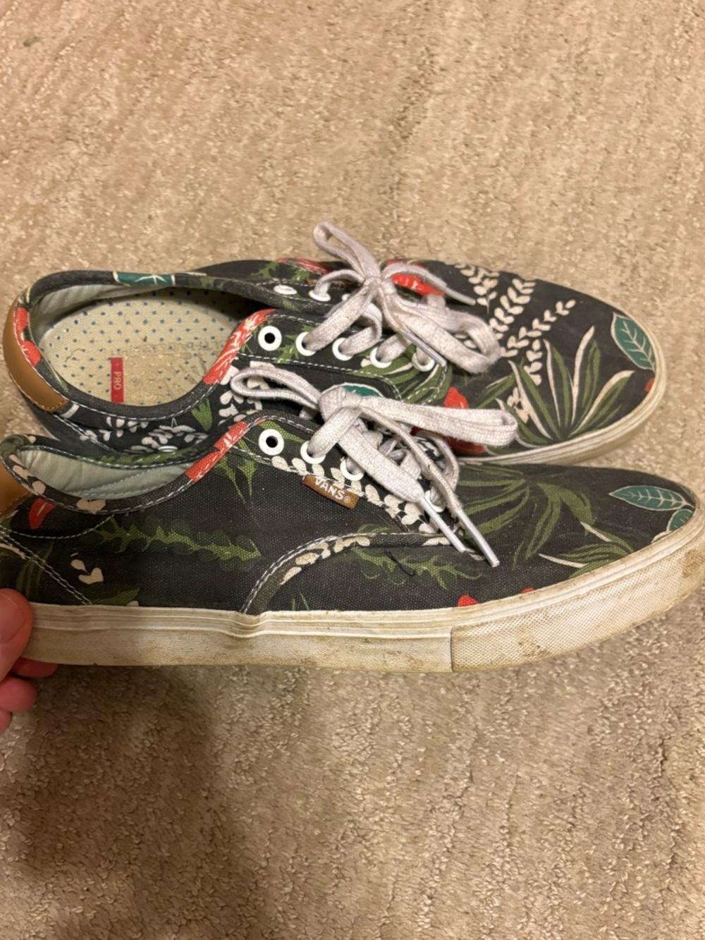 Vans tress print
